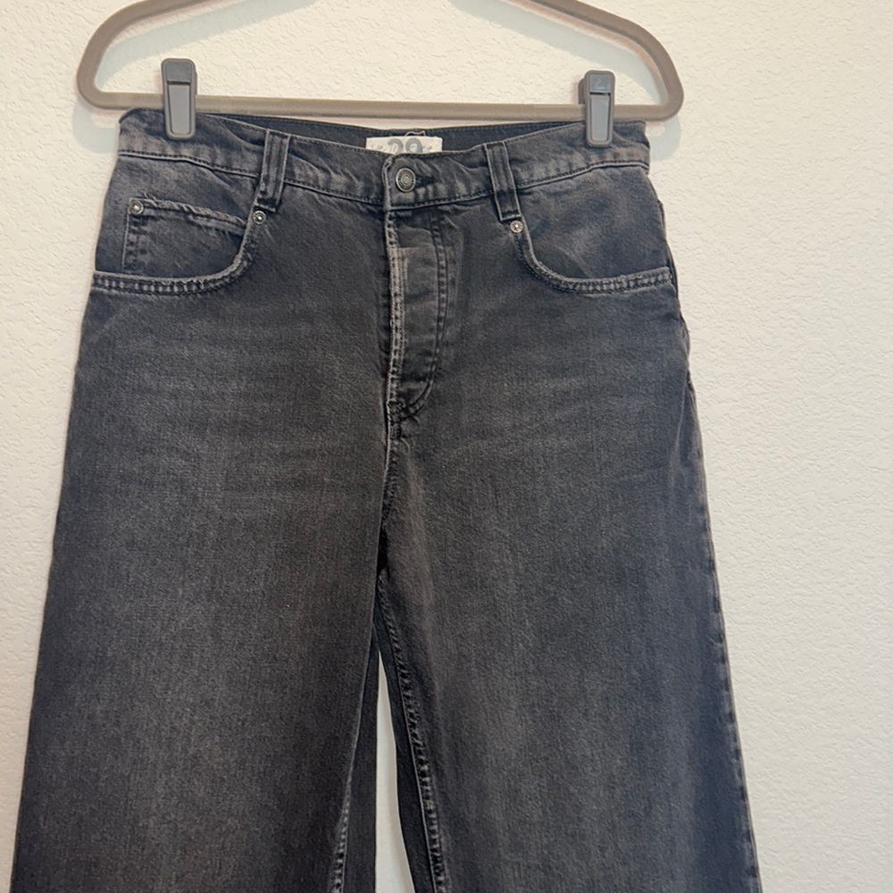 Free People Wide Leg Jeans